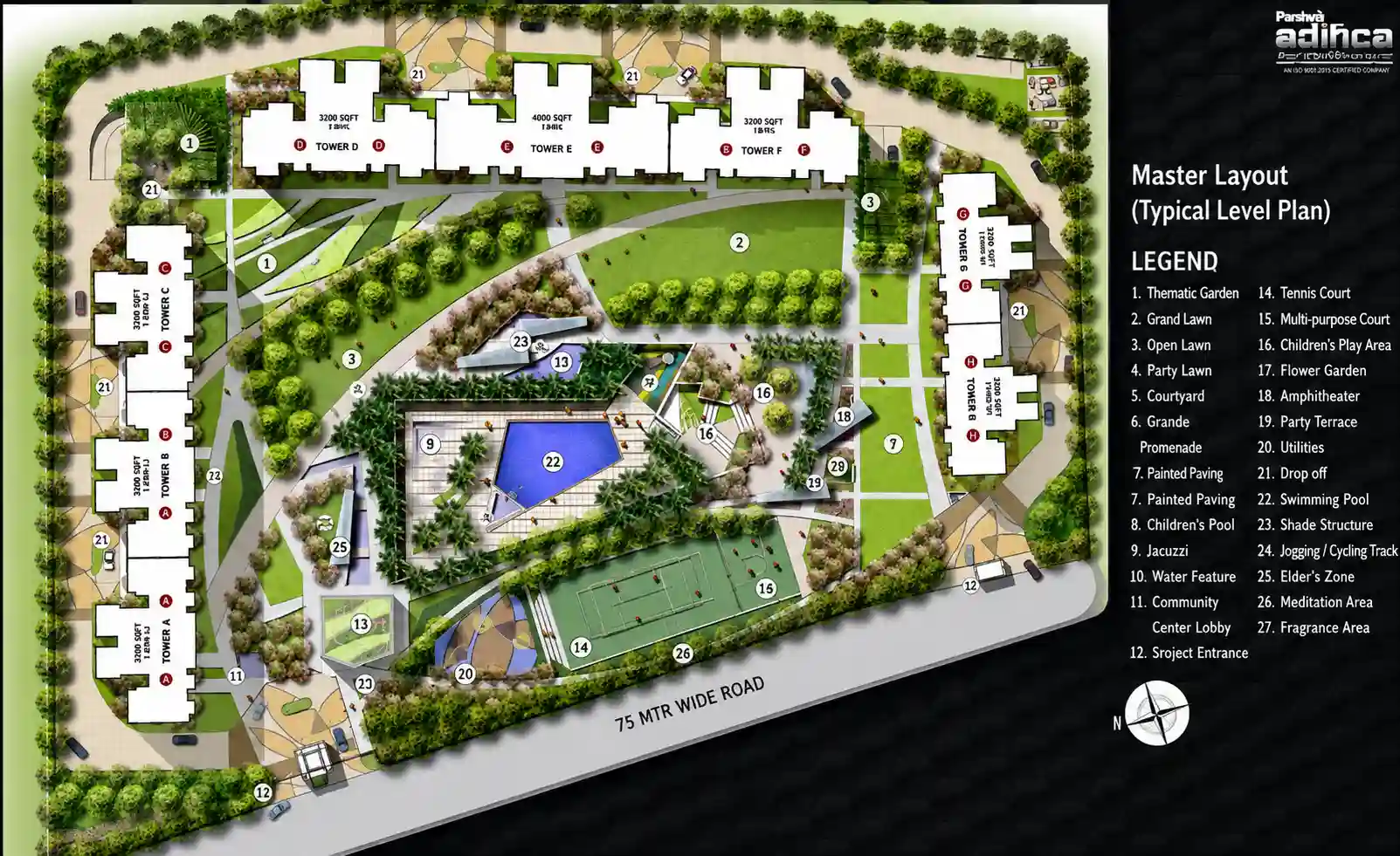 Prateek Edifice Site Plan